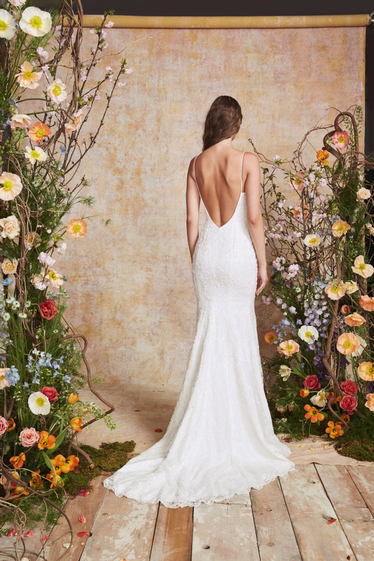 New Dress: 3221 Theia Couture “Cerulean” Waist: 32