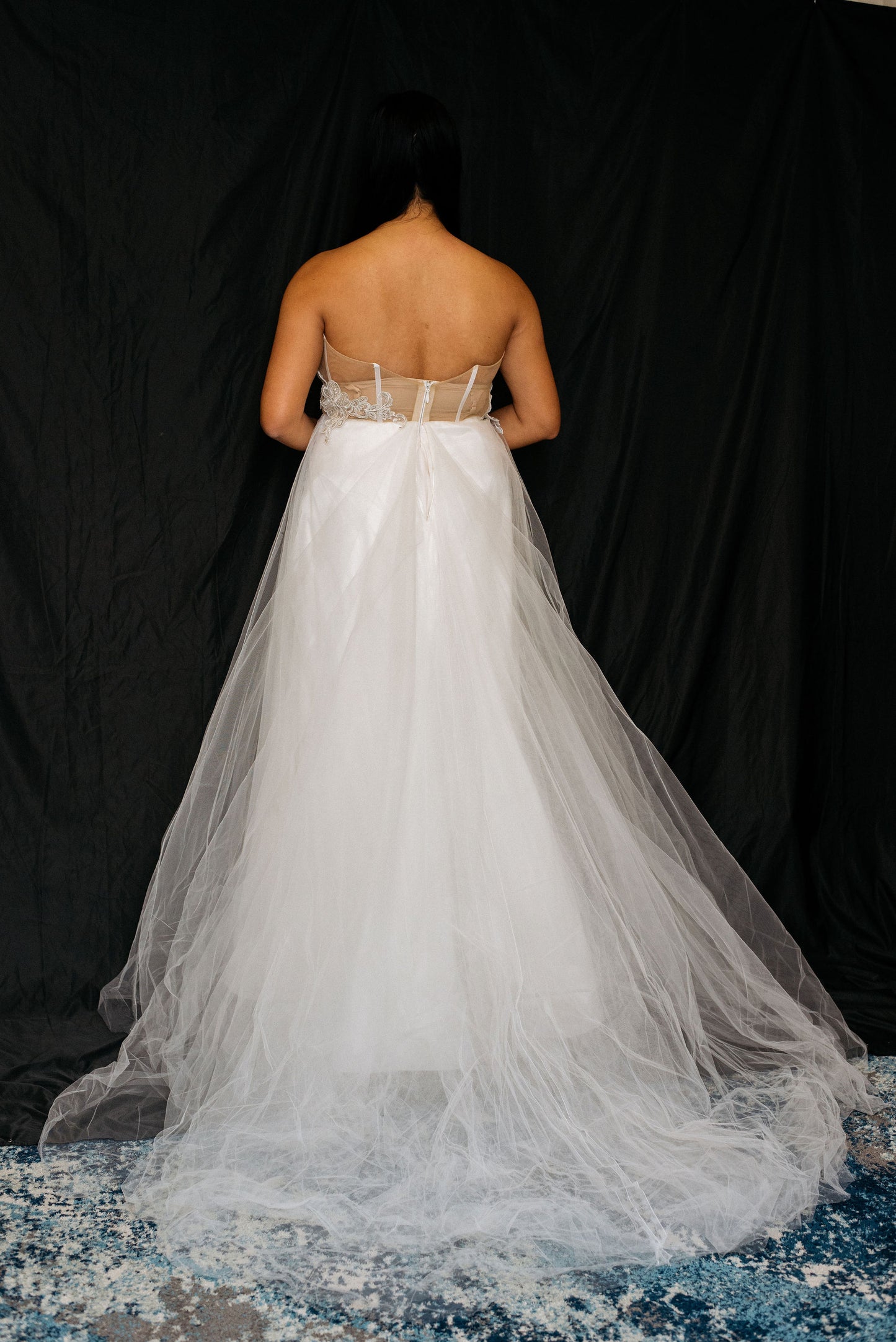 Dress 3509: Ecochic Bridal "Sarah" waist 35