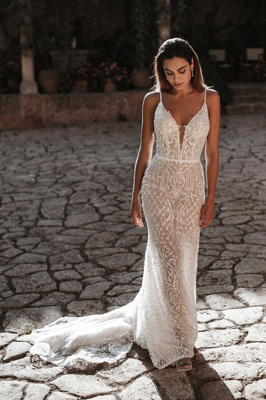 New Dress: 3110 Abella by Allure “Giselle” Waist: 31