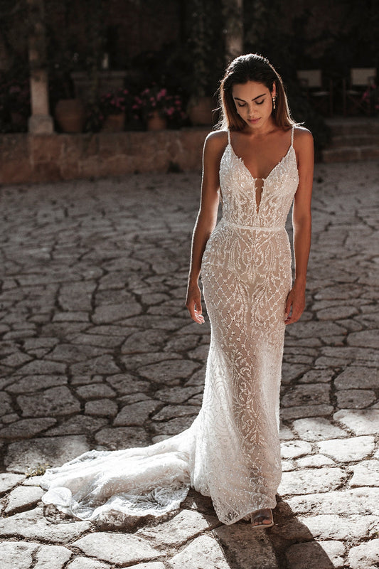 New Dress: 3110 Abella by Allure “Giselle” Waist: 31
