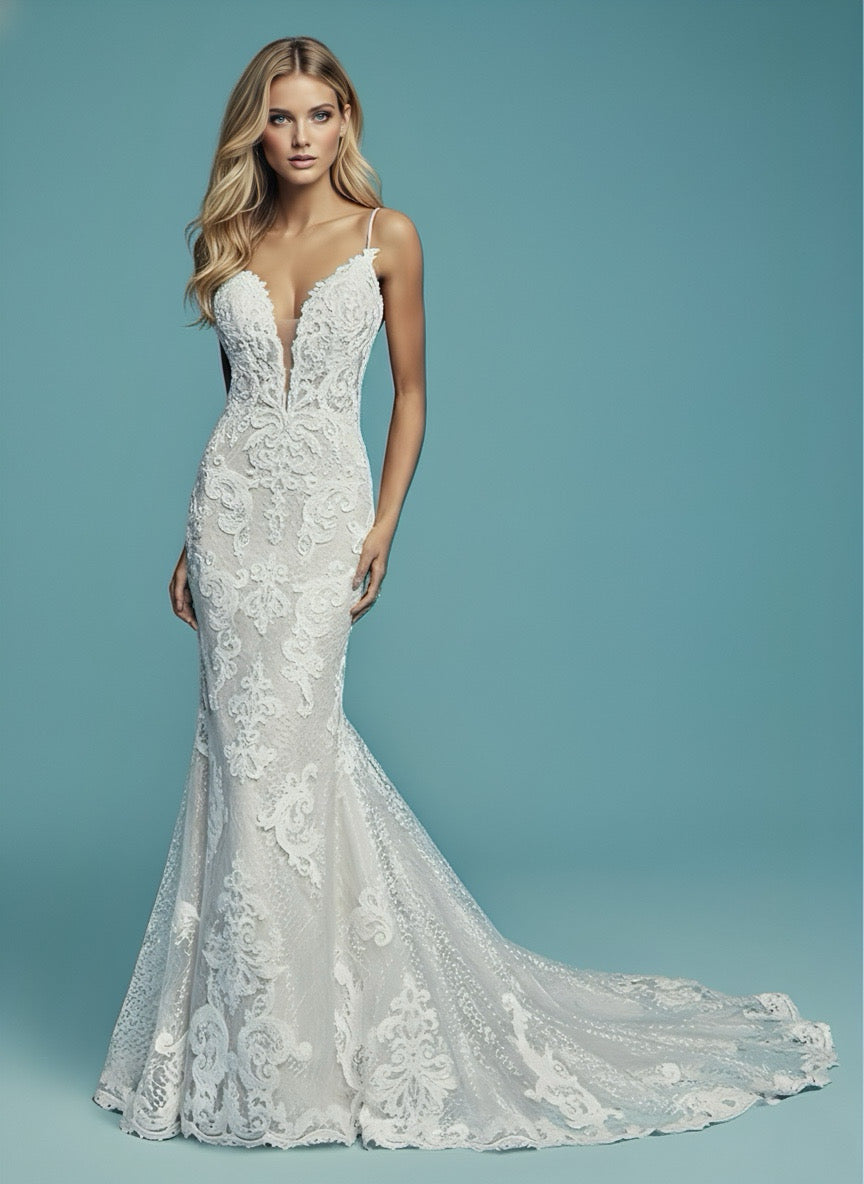 New Dress: 1076 Maggie Sottero “Tuscany Lynette” Waist: 25