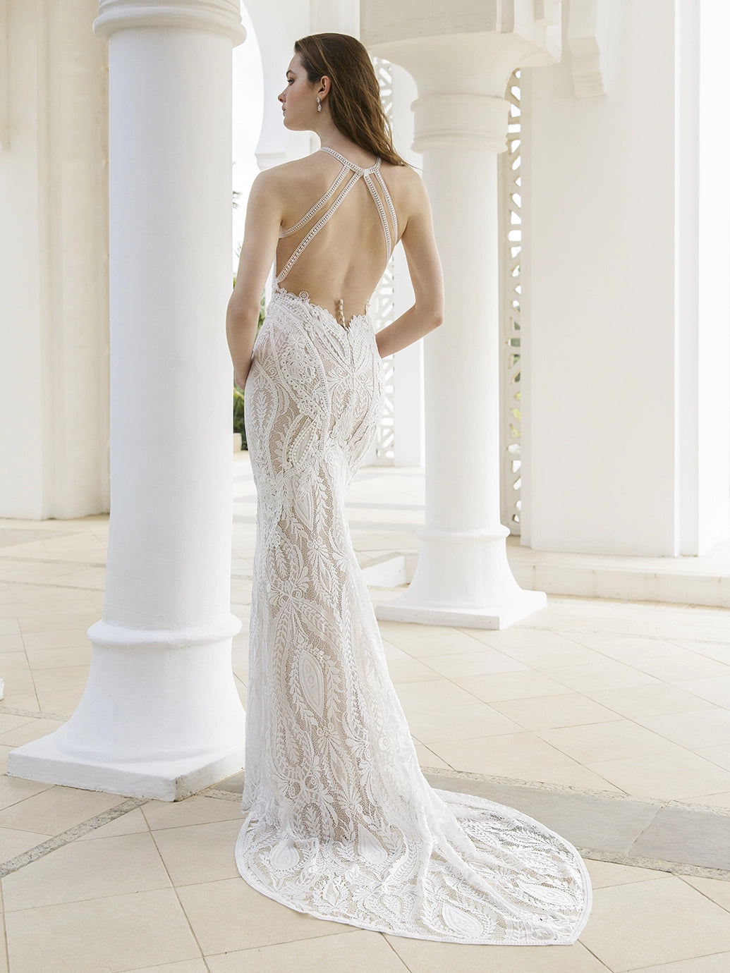New Dress: 3216 Blue by Enzoani “Raven” Waist: 32