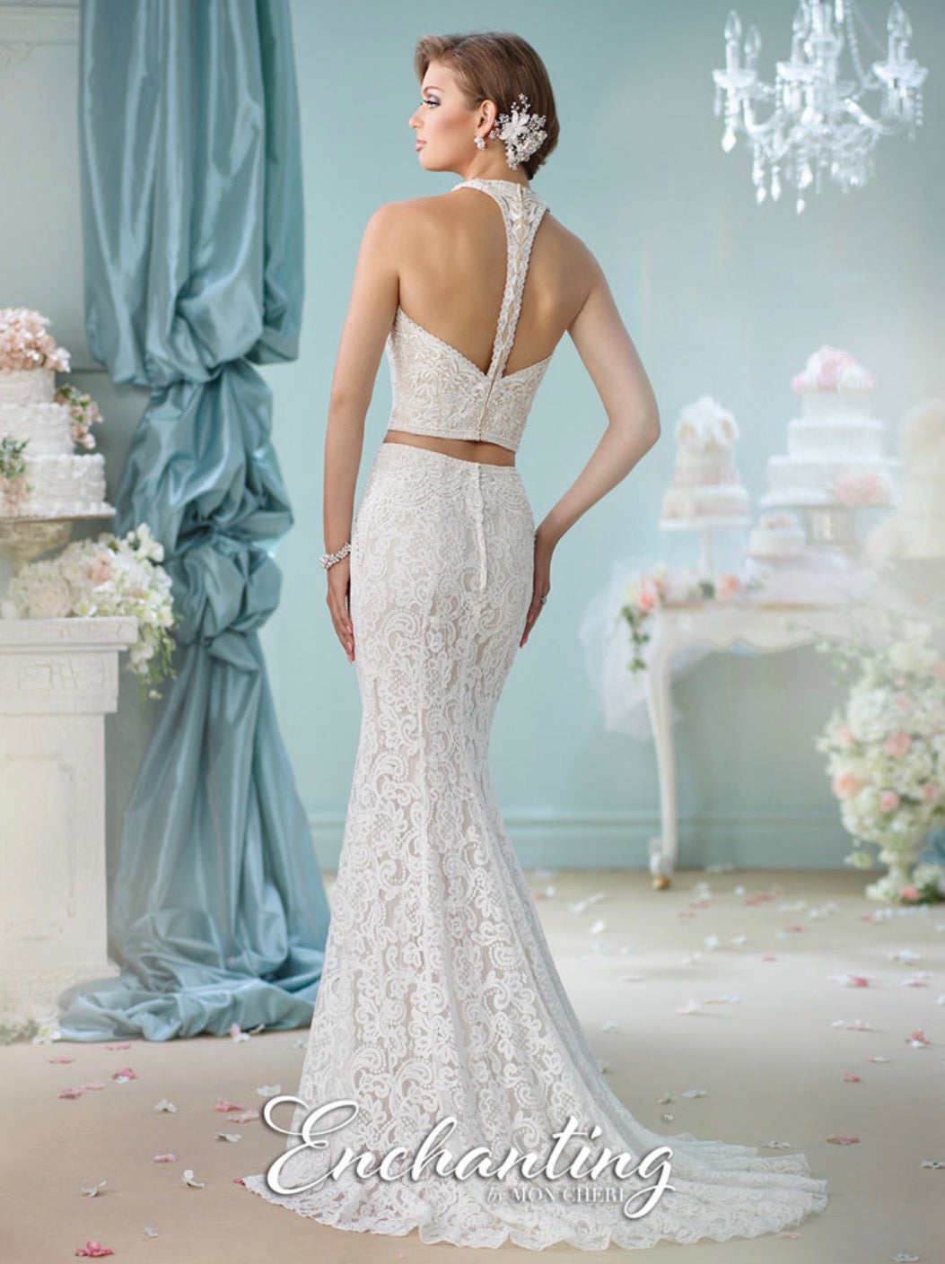 Dress: 2501 Enchanting by Mon Cheri “116135” Waist: 25