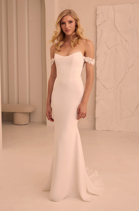 Dress: 2603  Mikaella “M2504” Waist: 26