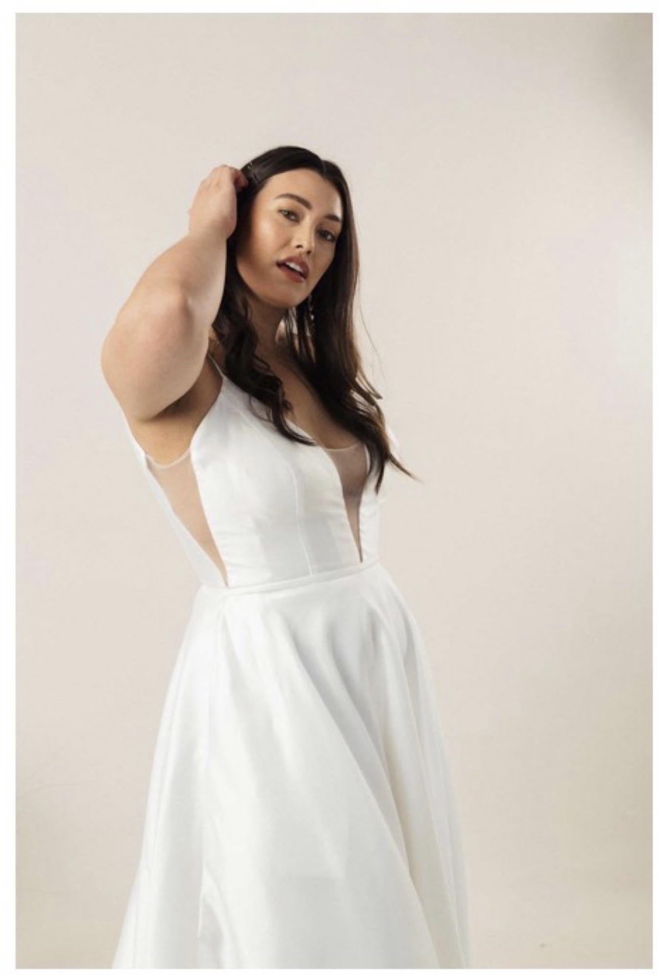 Dress: 3902 Daisy by Katie Yeung “Camellia” Waist: 39