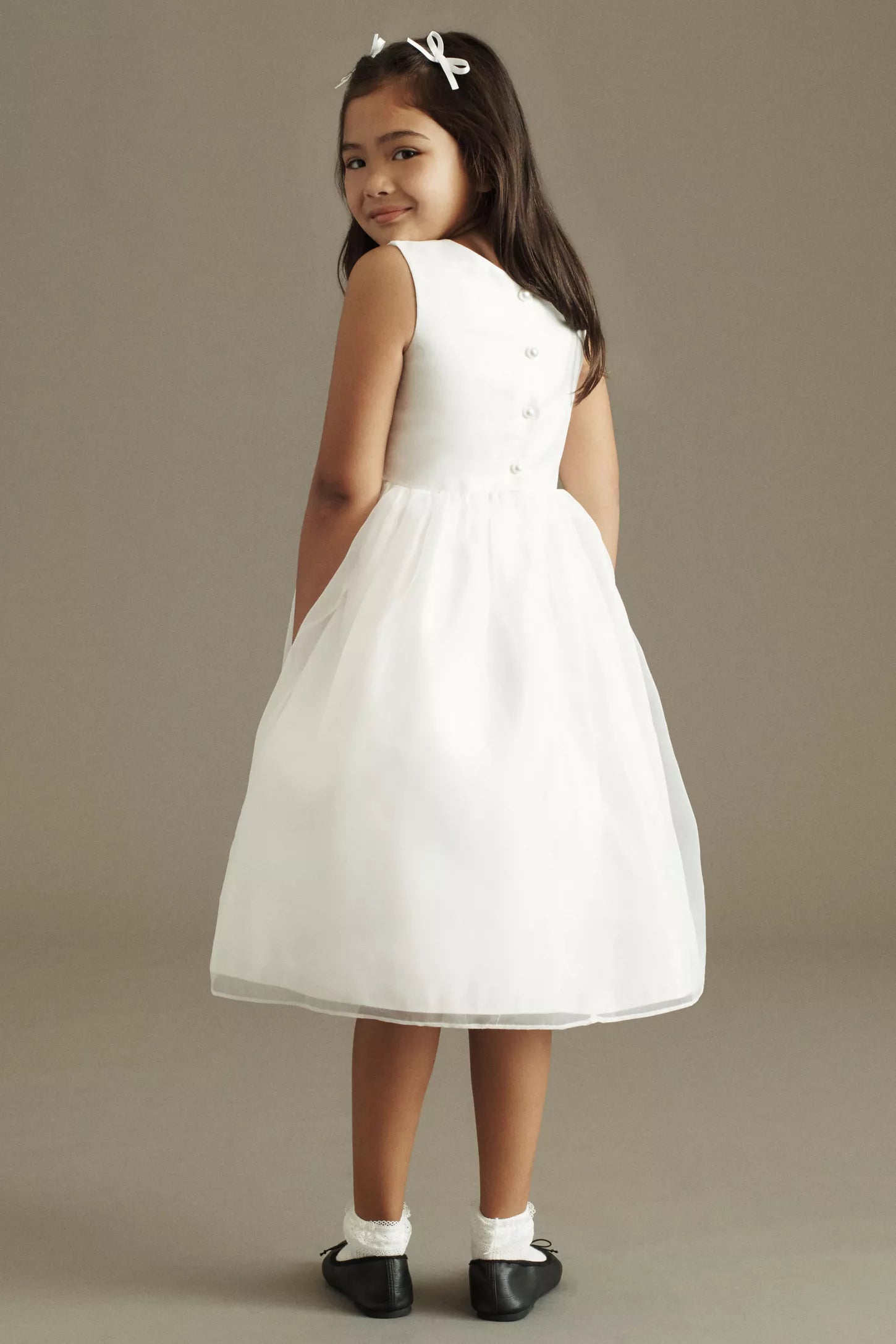 us angels sleeveless organza dress Us Angels Girls' Lace Overlay Dress - Big Kid