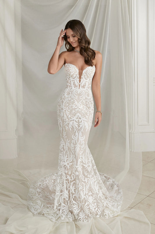 Dress 3513: Justin Alexander "88278" waist 35