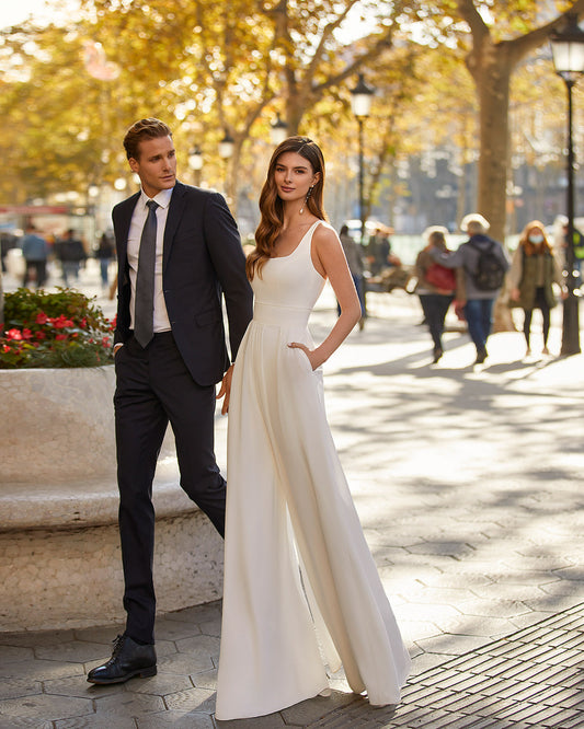 New Dress: 3212 Luna Novias "Theo" Waist: 32