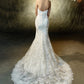 Dress 3611: Blue by Enzoani "Laura" waist 36