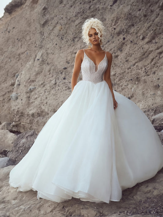 Dress: 3122 Sottero & Midgley “Bannock” Waist: 31