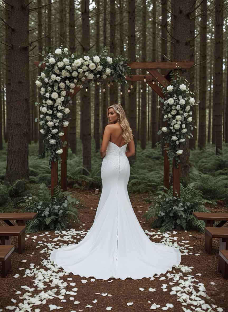 New Dress: 2015 Rebecca Ingram “Shoshanna” Waist: 33