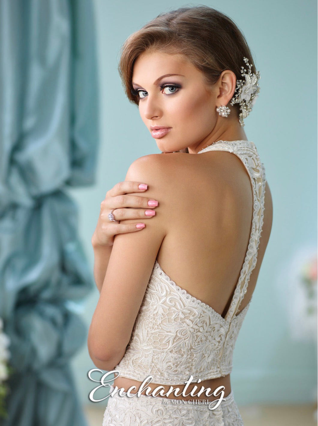 Dress: 2501 Enchanting by Mon Cheri “116135” Waist: 25