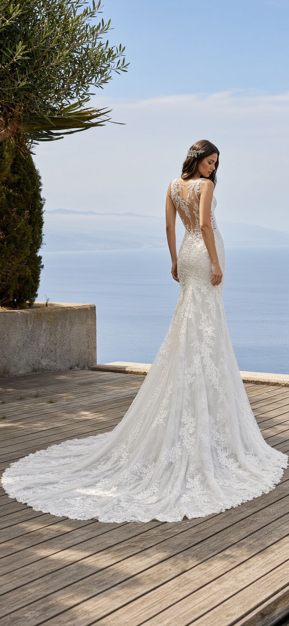 Dress: 2516 Pronovias “Courtney” Waist: 25