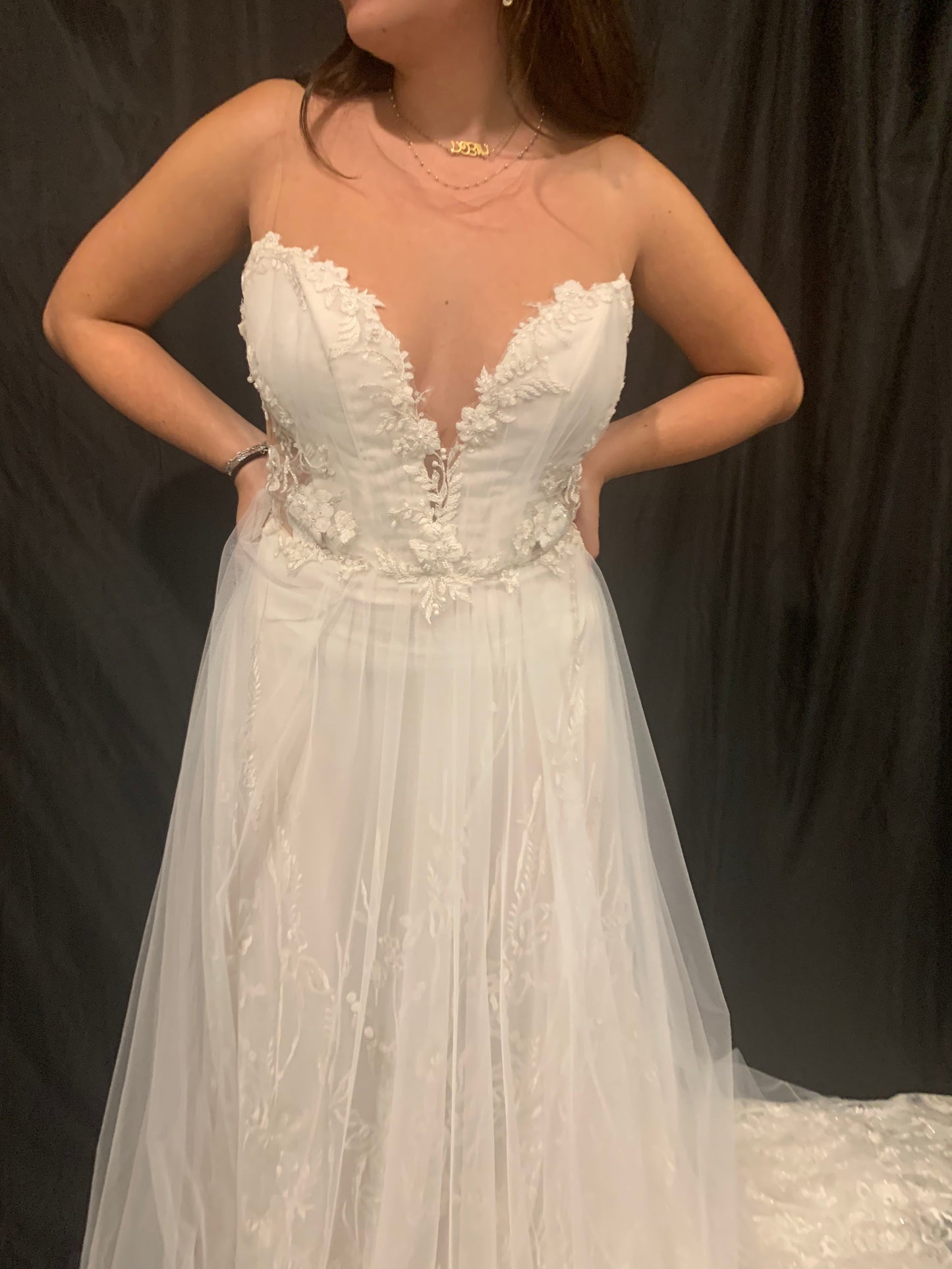 Dress: 2737 Haute Couture "Belle" Waist: 27