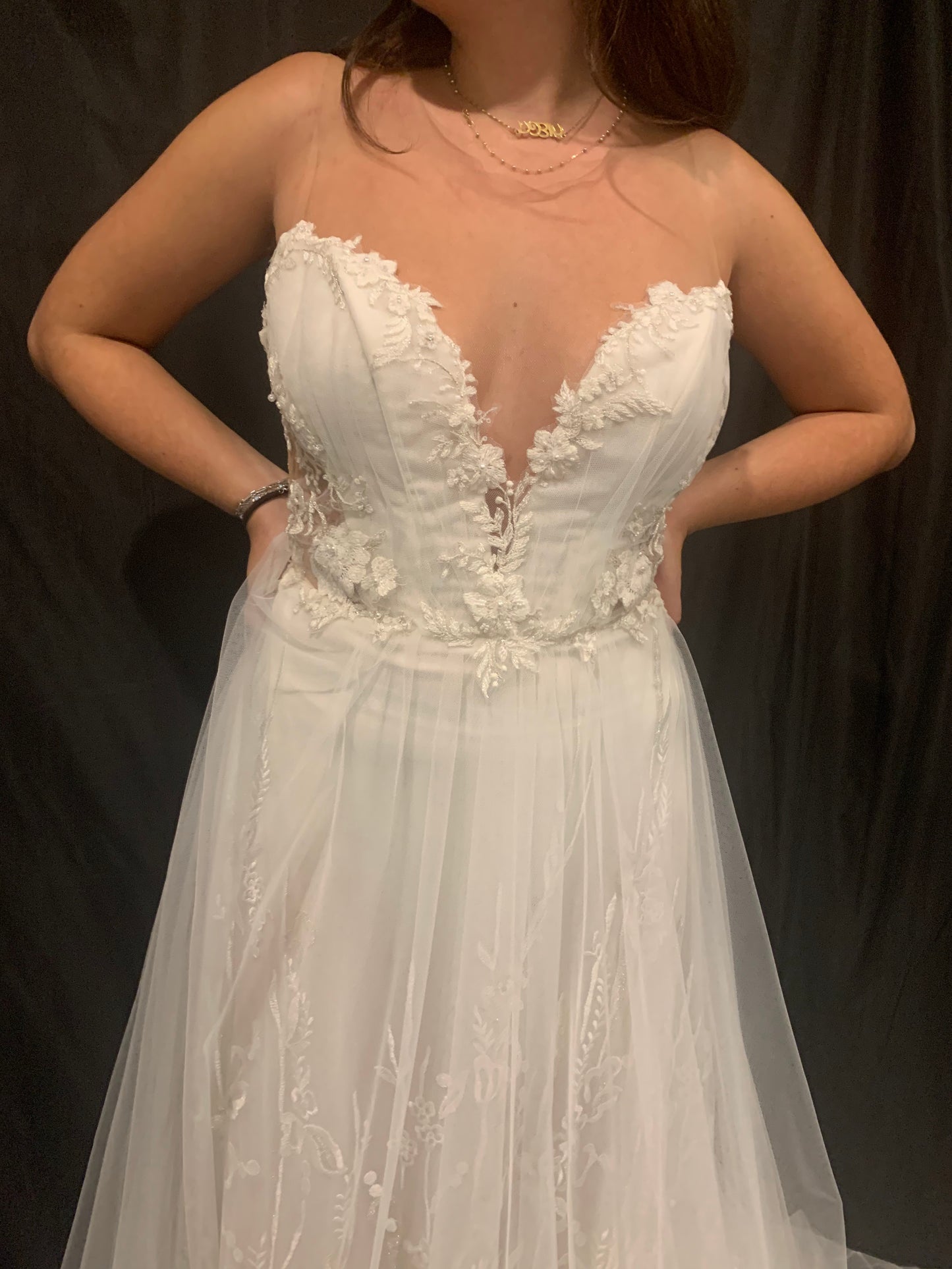 Dress: 2737 Haute Couture "Belle" Waist: 27