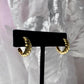 Victoria Emerson "Elena Croissant Hoop Earrings"