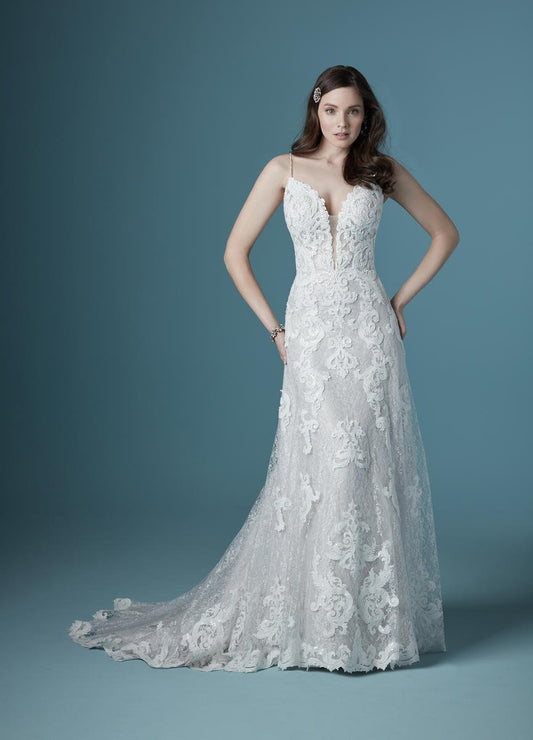 Dress: 4301  Maggie Sottero "Tuscany Lane" Waist: 43