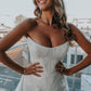 Dress: 3210 Rachel Rose "Snow" Waist: 32
