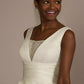 Dress 3420: David's Bridal "V3848" waist 34 shortened