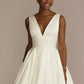 Dress 3420: David's Bridal "V3848" waist 34 shortened