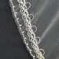 Veil 250misc: Light Ivory Fingertip Veils with Embroidery and Beading