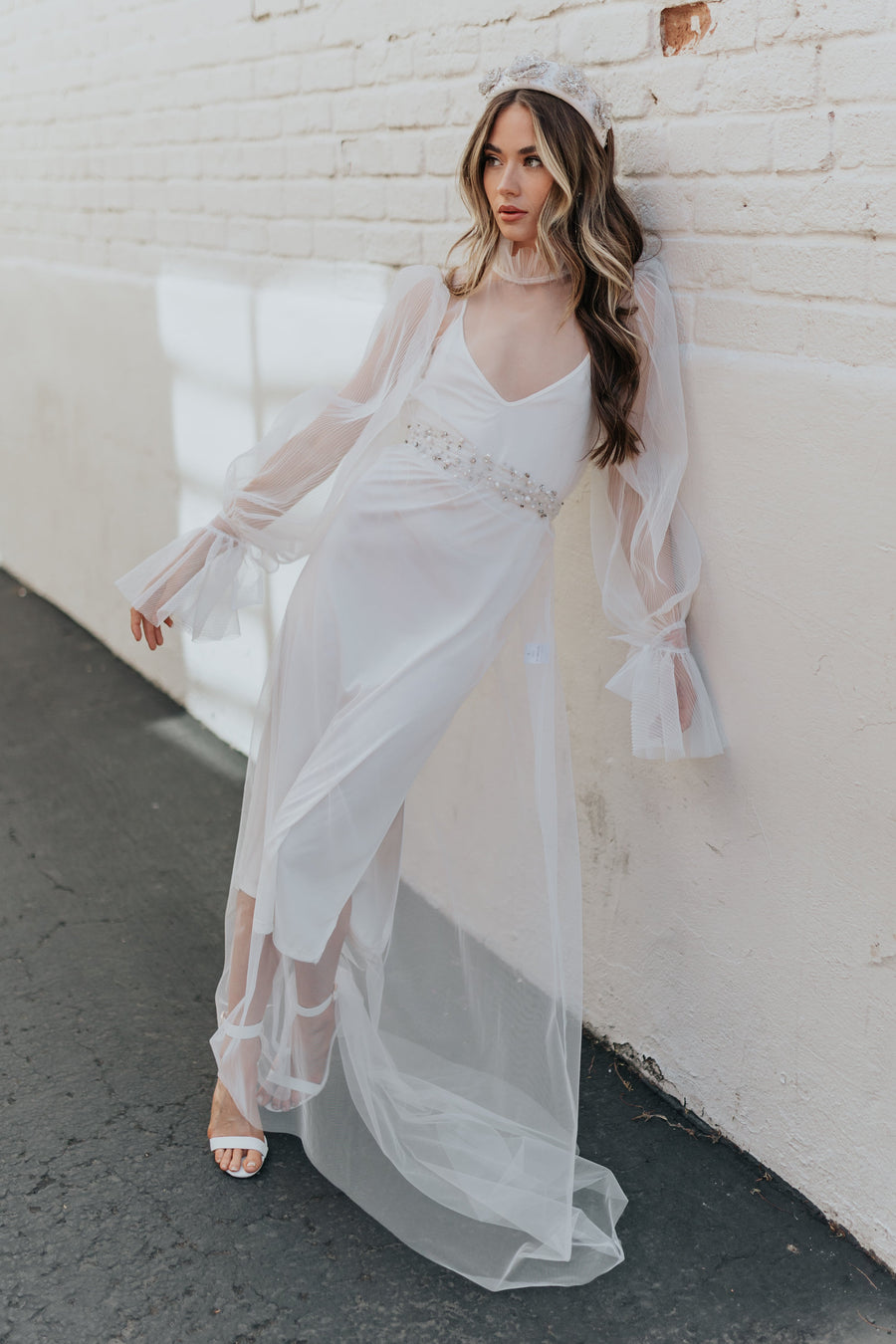 Untamed Petals "Vogue Tulle Overlay" Size: Large