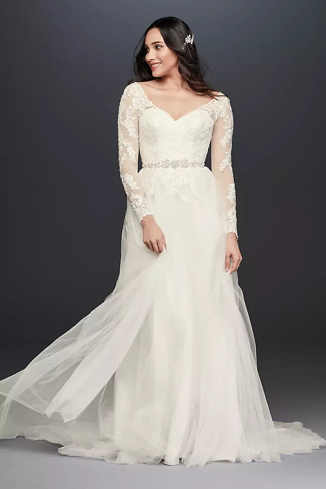 Dress 4772: David's Bridal "WG3831" waist 28