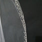 Veil 250misc: Light Ivory Fingertip Veils with Embroidery and Beading