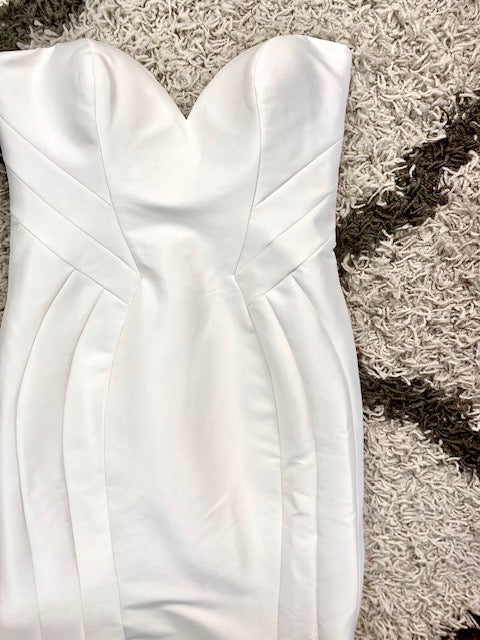 Dress 1523: White One Bridal "Splendor" waist 38