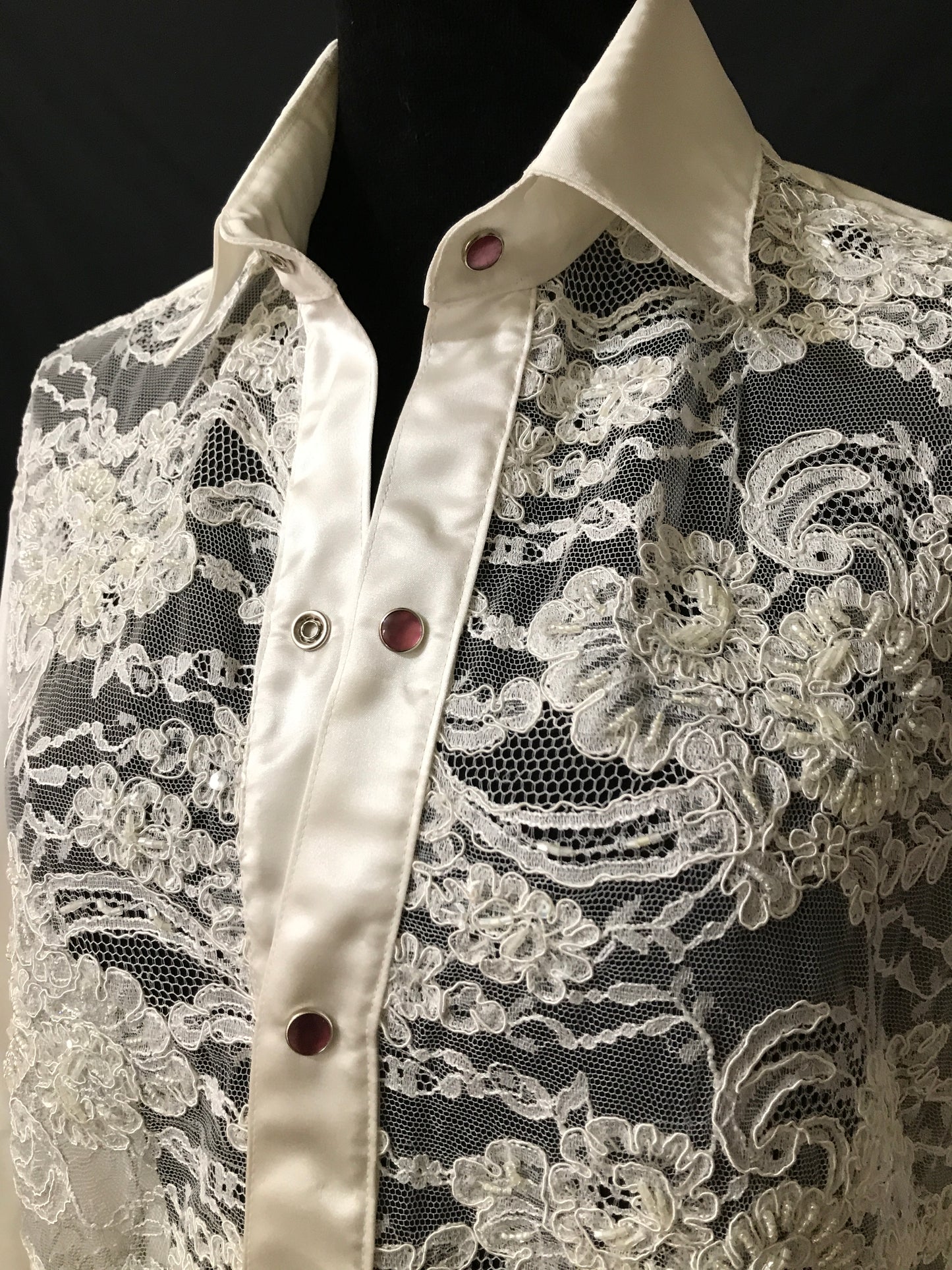 Shirt 1103: Oliver Gregory "Bridal Shirt" size L