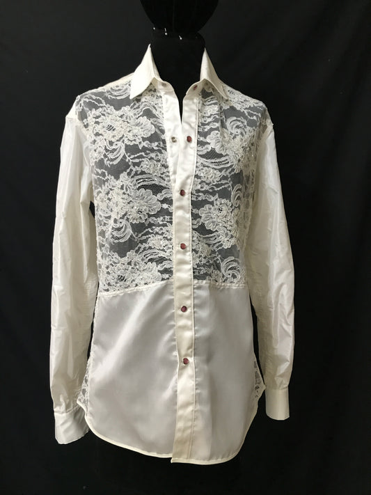 Shirt 1103: Oliver Gregory "Bridal Shirt" size L