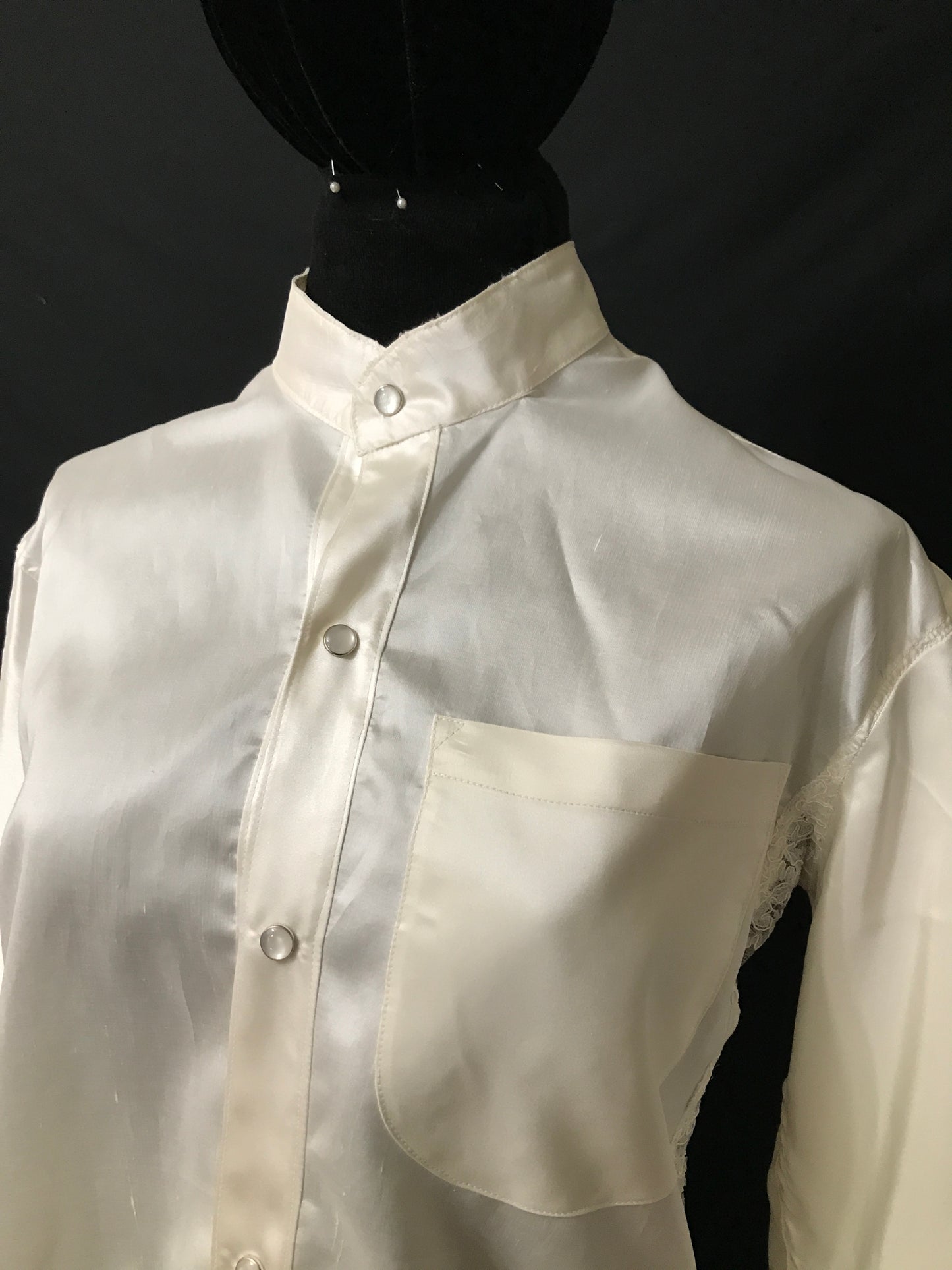 Shirt 1104: Oliver Gregory "Bridal Shirt" size L