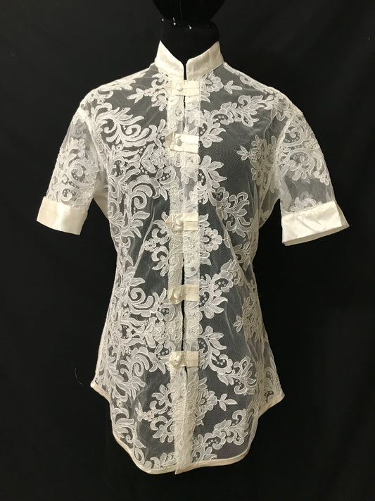 Shirt 1108: Oliver Gregory "Bridal Shirt" size M