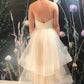 Dress 970: EcoChic Bridal "Helen" hi-low waist 28