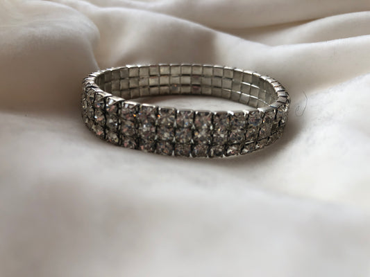 Thin Rhinestone Bracelet