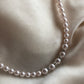 Pale Pink Pearl Necklace