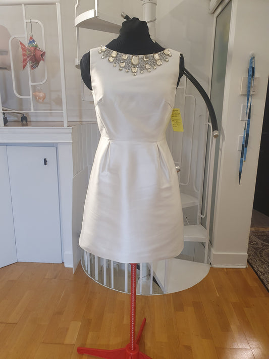 Dress 4852: Kate Spade short mikado dress waist 29