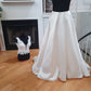 Skirt 113: EcoChic Bridal/Rebecca Ingram mikado skirt waist 31