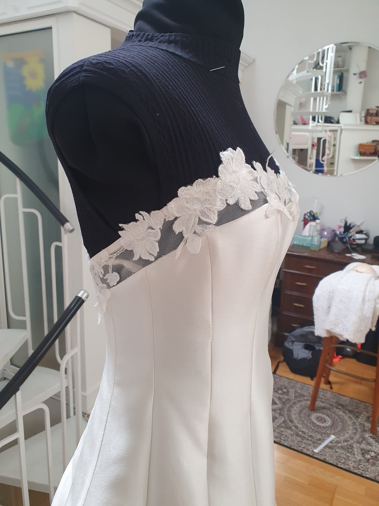 Dress 5773: EcoChic Bridal/Private Designer "Monica" waist 27