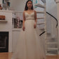 Dress 2602: Julia Cork and EcoChic Bridal waist 26