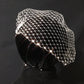 Birdcage 63: Russian net with Swarovski Crystals