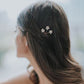 Davie & Chiyo "Daisy Pins" in GOLD