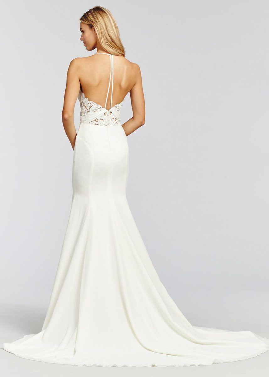 Dress 2750: Hayley Paige "Saylor" waist 27 customized