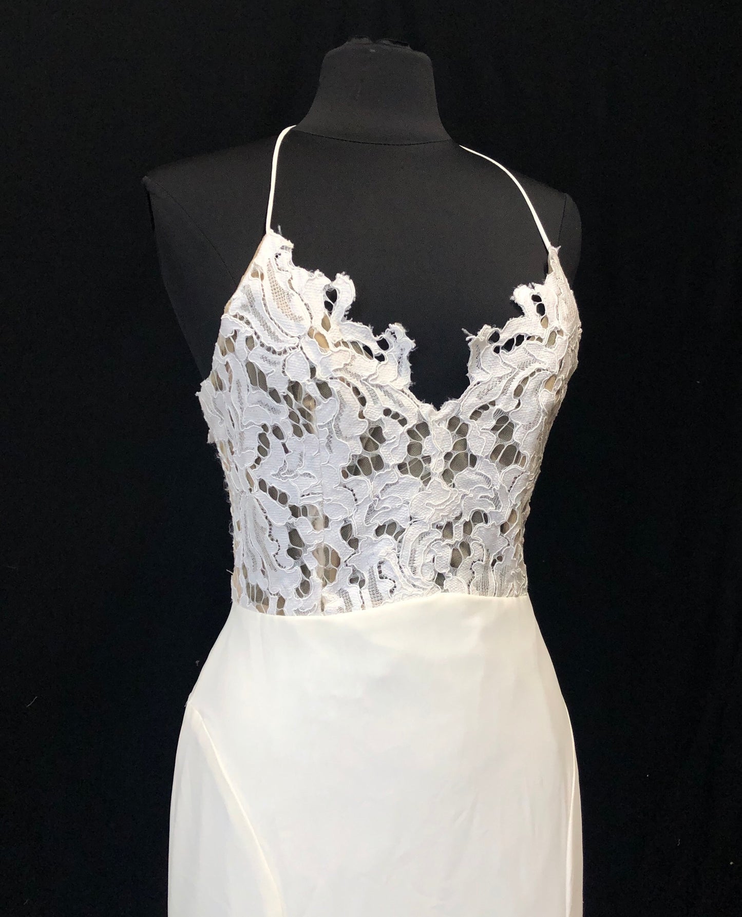 Dress 2750: Hayley Paige "Saylor" waist 27 customized
