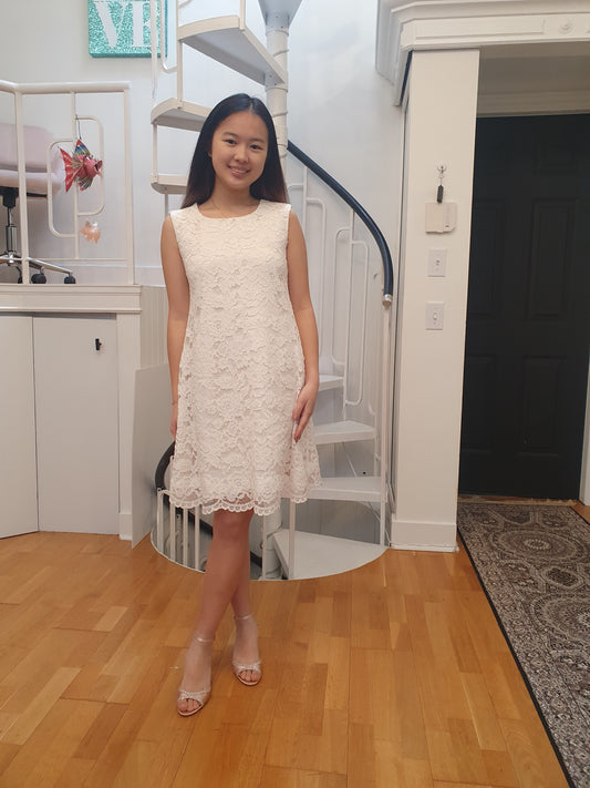 Dress 5797: Cute short A-line Dress waist 24-28