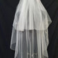 Veil 320misc: Fingertip beaded edge 2 tier