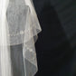 Veil 320misc: Fingertip beaded edge 2 tier